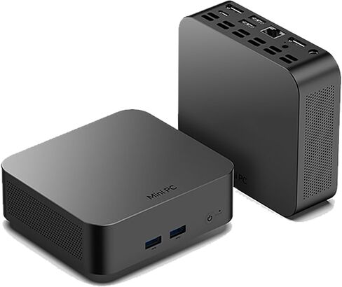 SOYO M2 Pro Mini PC N95 حتى 3.4 جيجا هرتز، 16 جيجا DDR4 512 جيجا SATA M.2 2280 SSD، شاشات مزدوجة 4K@60 هرتز، HDMI&DP، كمبيوتر صغير للأعمال والتعليم والألعاب (M2 PRO 16/512G) in Saudi Arabia