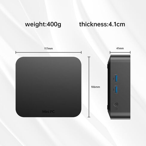 SOYO M2 Pro Mini PC N95 حتى 3.4 جيجا هرتز، 16 جيجا DDR4 512 جيجا SATA M.2 2280 SSD، شاشات مزدوجة 4K@60 هرتز، HDMI&DP، كمبيوتر صغير للأعمال والتعليم والألعاب (M2 PRO 16/512G) in Saudi Arabia