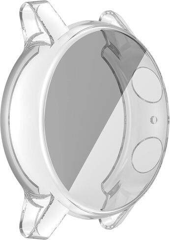 Screen Protector Case Compatible with Moto 360 3rd Gen Full Protective Case Soft Plated TPU Cover Scratch-Proof All Around Screen Cover Bumper Shell for Moto 360 3rd Gen Smartwatch (Clear) in Saudi Arabia
