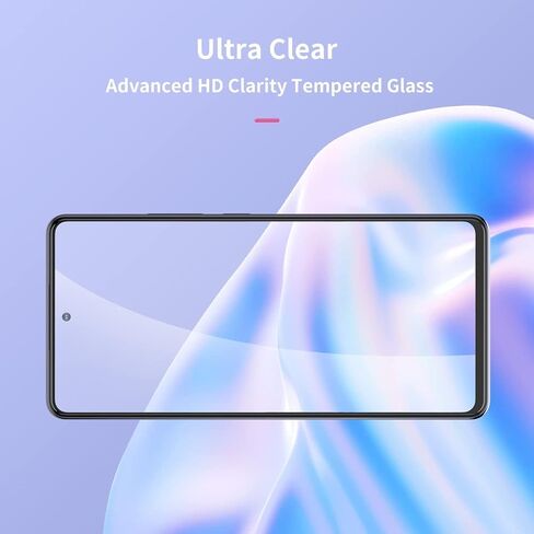 Galaxy S21 Ultra Screen Protector, S21ultra Tempered Glass Screen Protector, [3D Curved][Anti-Scratch][Anti-Fingerprint] Tempered Glass Screen Protector for Samsung Galaxy S21 Ultra 5G【2 Pack】 in Saudi Arabia