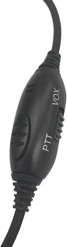 سماعة أذن لاسلكية تخاطب فوق الأذن لتقليل الضوضاء مع ميكروفون Ptt Boom لجهاز Motorola 2 Pin Radio cls 1110 1410 cp200 cp185 cp100d dlr 1060 (أغطية أذن كبيرة) (جانب واحد) in Kuwait