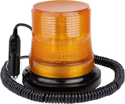 Led Strobe Light,12-30V Amber 10pcs 3W HIGH-Power LED Warning Safety Flashing Beacon Lights with Magnetic and 14.5 ft Straight Cord for Vehicle Forklift Truck Tractor Golf Carts UTV Car Bus in Saudi Arabia
