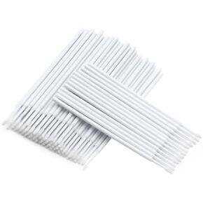 Touch Up Paint Brushes for Automotive Paint Chip Repair Disposable Micro Applicators 1.2MM White 100PCS