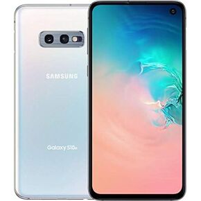هاتف Samsung Galaxy S10E G970U بسعة 128 جيجابايت GSM مفتوح يعمل بنظام Android (إصدار الولايات المتحدة الأمريكية) - أبيض بريزم in Kuwait
