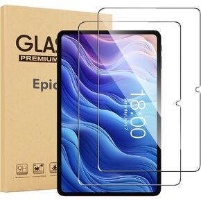 2-Pack Glass Screen Protector For Teclast T60 12" Tablet - Tempered Glass Film High Definition 9H Hardness