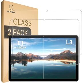 Mr.Shield Screen Protector compatible with HEADWOLF WPad 5，10.1 inch [Tempered Glass] [2-PACK] [Japan Glass with 9H Hardness]