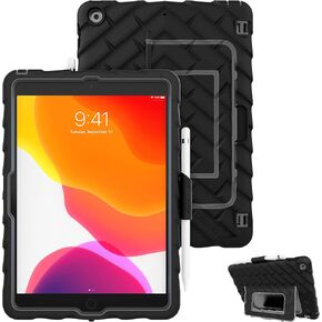 Gumdrop Hideaway iPad Case with Stand Fits Apple iPad 10th Gen - Rugged, Shockproof, Reliable and Drop Tested for Kids, K-12 Students, Teachers, Classrooms and School Use - Black