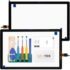 for Alcatel 3T 10" 2020 Screen Replacement for Alcatel 8094M Touch Screen Repair Kits for Alcatel 3T 10 4G 2020 Digitizer Replacement Parts Black (Without LCD&Display)
