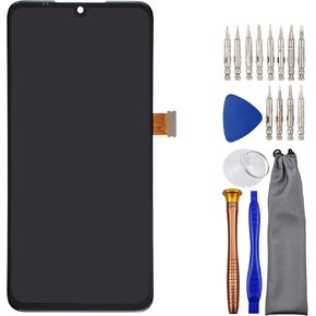 Sunways Complete LCD Display Touch Digitizer Screen Replacement for LG V50S ThinQ 5G G8X ThinQ LM-V510N LMG850EMW LM-G850 Black
