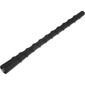 X AUTOHAUX DC 12V 7.87 Inch Flexible Rubber Antenna for Jeep Liberty 2011-2012 for Optimized FM/AM Radio Signal Aerial Reception Black