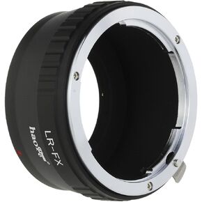 Haoge Lens Mount Adapter for Leica R LR mount Lens to Fujifilm X FX mount Camera such as X-A2 X-A3 X-A5 X-A10 X-A20 X-E1 X-E2 X-E2s X-E3 X-H1 X-M1 X-Pro1 X-Pro2 X-T1 X-T2 X-T3 X-T10 X-T20 X-T30 X-T100