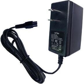 12 Volt 0.8 Amp Mini 3-Prong Adapter Charger Compatible with The Viro Rides VR 550E VR550E Scooter 648069 Rechargeable 12VDC 7Ah Lead-Acid SLA Battery FY0171200800 12V 0.8A Power Supply