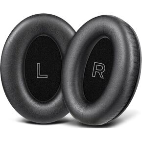SOULWIT Replacement Ear Pads for Bose A30 Aviation Headset, Earpads Cushions with High-Density Noise Isolation Foam - A30 PL Black
