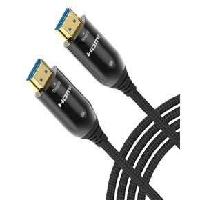 Parallel World 8k Fiber HDMI Cable 2.1 48Gbps Optial Cables Ultra HD 8k@60Hz-4k@120Hz HDR,Earc Gaming for RTX3070/3080/3090 Xbox X/PS5