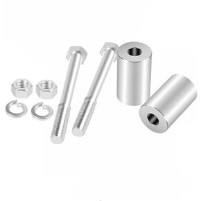 TDZ 2'' Inch Rise Handlebar Risers Extension For Harley Davidson 1-1/4'' Handlebars Motorcycle Spacers，Chrome