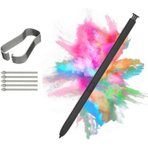 قلم Galaxy S24 Ultra S بديل لجهاز Samsung Galaxy S24 Ultra 5G قلم اللمس مع 5xTips Nibs EJ-PS928BYEGUS بدون إصدار بلوتوث أمريكي (أصفر تيتانيوم) in Kuwait