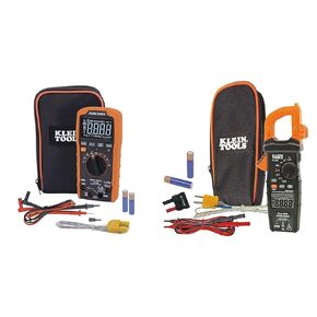 مقياس متعدد رقمي MM720 من Klein Tools، TRMS ذات نطاق تلقائي، مقاومة منخفضة (LoZ)، جهد 1000 فولت تيار متردد/تيار مستمر، تيار 10 أمبير تيار متردد/تيار مستمر، مقاومة 60 ميجا أوم
