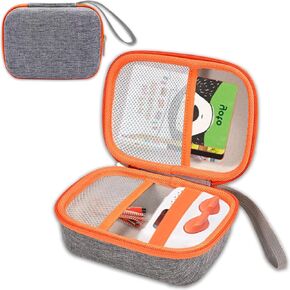 Case Compatible with Yoto Mini Kids Audio & Music Player,Travel Storage Holder for Children’s Speaker Plays Audiobook Cards Radio,Hard Carrying Case for Yoto Mini Accessories