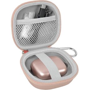 Earbuds Case for TAGRY X08/for Btootos Wireless Bluetooth Headphones, Protective Earphones Cover Storage Holder for for Android for iPhone Laptop Pad Phones Sports in-Ear Ear Bud - Case Only (Gold)