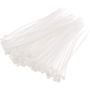 uxcell Cable Zip Ties 100mmx2.5mm Self-Locking Nylon Tie Wraps Black 1000pcs