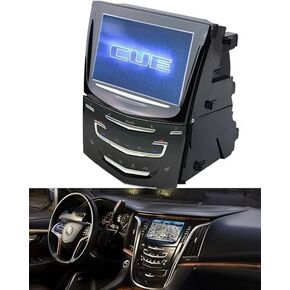CUE System Touch Screen Display for Cadillac ATS CTS SRX XTS ELR 2013-2020 fit OEM 20867045 22912608 Nav Radio with 1 Heated Seat Option (OnlyHeating Function)