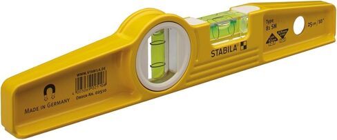 Stabila 37448 48-Inch builders level, High Strength Frame, Accuracy Certified Professional Level, Yellow in Saudi Arabia