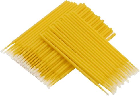 Touch Up Paint Brushes for Automotive Paint Chip Repair Disposable Micro Applicators 1.2MM White 100PCS in Saudi Arabia
