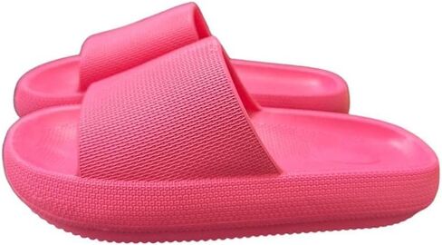 Cloud slippers For women and men Bathroom sandals Pillow slippers Indoor an outdoor slides Cushioned thick sole Not slip quick drying Ultra confort 1.7 inches in Saudi Arabia