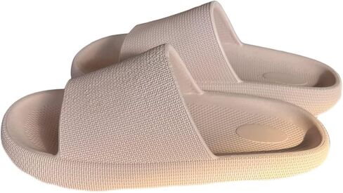 Cloud slippers For women and men Bathroom sandals Pillow slippers Indoor an outdoor slides Cushioned thick sole Not slip quick drying Ultra confort 1.7 inches in Saudi Arabia