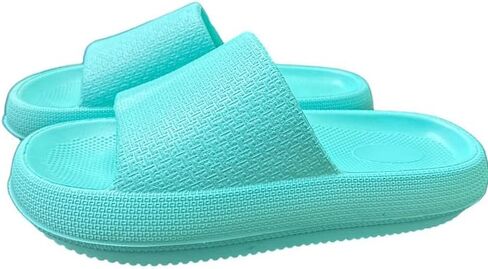 Cloud slippers For women and men Bathroom sandals Pillow slippers Indoor an outdoor slides Cushioned thick sole Not slip quick drying Ultra confort 1.7 inches in Saudi Arabia