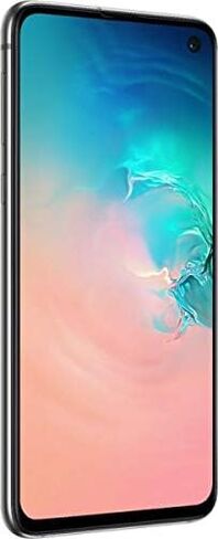 هاتف Samsung Galaxy S10E G970U بسعة 128 جيجابايت GSM مفتوح يعمل بنظام Android (إصدار الولايات المتحدة الأمريكية) - أبيض بريزم in Kuwait