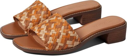 Madewell The Cassady Mule in Woven Leather in Saudi Arabia