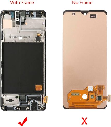 شاشة LCD تعمل باللمس بديلة مع إطار لهاتف Samsung Galaxy A51 4G 2019 SM-A515 A515F A515U 6.5 بوصة مع إطار مع مجموعة أدوات in Kuwait