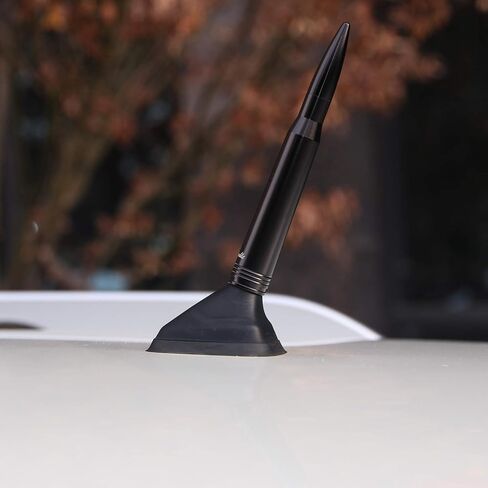 Ramble- Car Short Antenna Mast Pickup Trucks Bullet Style Antennas Kit for Ford F150 F-Series (Black) in Saudi Arabia