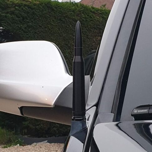 Ramble- Car Short Antenna Mast Pickup Trucks Bullet Style Antennas Kit for Ford F150 F-Series (Black) in Saudi Arabia