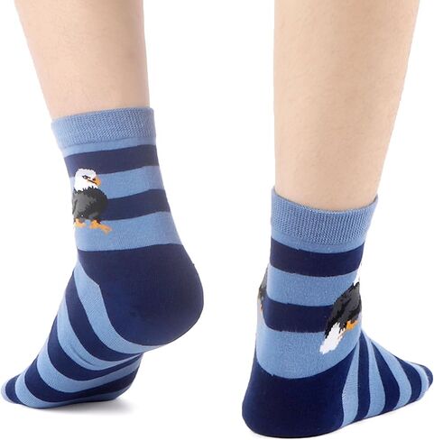 WeciBor 42 Pairs Colorful Funny Quarter Socks for Men Women Random Bulk Pack in Saudi Arabia