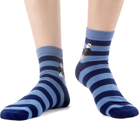 WeciBor 42 Pairs Colorful Funny Quarter Socks for Men Women Random Bulk Pack in Saudi Arabia