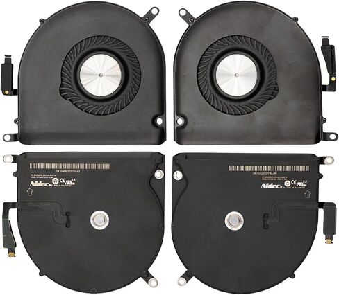MMOBIEL Left and Right Side Laptop CPU Cooling Fans Replacement Compatible with MacBook Pro 15 inch A1398 2012 – 2013 in Saudi Arabia