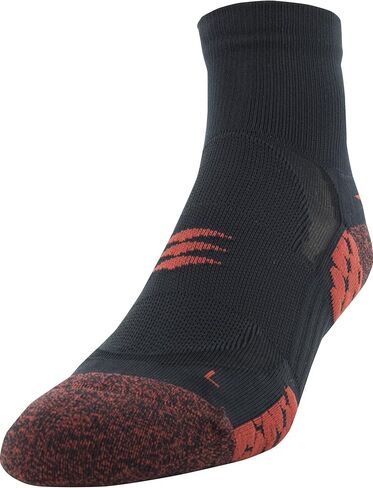 PowerSox APEXPRO Quarter Socks, Blue, Shoe Size: Mens 9-12.5 in Saudi Arabia