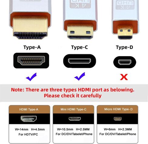Cablecc كابل HDMI عالي النعومة 4K إلى HDMI قياسي Flex HDTV سلك فائق المرونة عالي السرعة من النوع A ذكر إلى ذكر للكمبيوتر HDTV 200 سم in Saudi Arabia