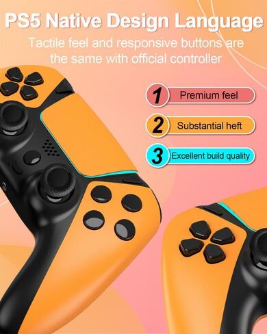 OUBANG Wired Gaming Controller, PC Controller with Hall Effect Triggers, Game Controller for PC/Switch/PS4/Steam/Laptop/Phone, Upgraded Joystick with Double Shock Enhanced 6.5 ft USB Cable in Saudi Arabia