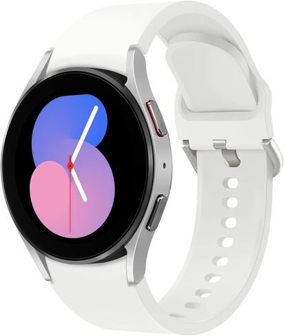 Galaxy Watch 7/6/5/4/FE Band 40mm 44mm,for Samsung Galaxy 6/4 Classic Band 47mm 43mm 46mm 42mm Women Men,Soft Silicone Sport Strap Galaxy Watch 5 pro 45mm,No Gap Replacement Wristband Bracelet Correa in Saudi Arabia