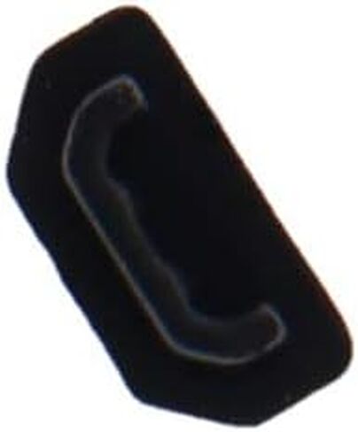 Heyiarbeit 10pcs Silicone DVI Cap Port Cover Anti Dust Stopper Plug Cover Protector Cap for End Computer Digital Socket Printer Black Tone in Saudi Arabia