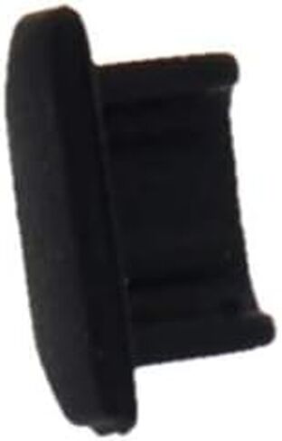 Heyiarbeit 10pcs Silicone DVI Cap Port Cover Anti Dust Stopper Plug Cover Protector Cap for End Computer Digital Socket Printer Black Tone in Saudi Arabia