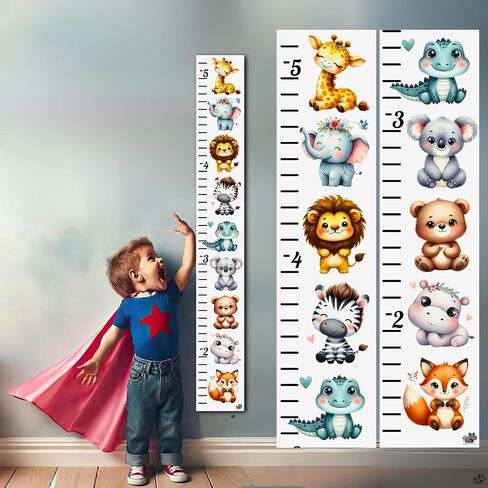 Wooden Height Growth Chart for Kids - Baby Wall Decor for Tracking Boys and Girls' Growth, Perfect Toddler Height Wall Chart for Nursery Room, Ruler for Playroom,Decor (Space Theme) in Saudi Arabia