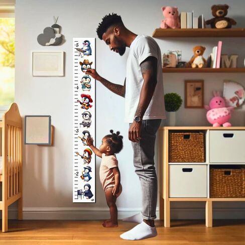 Wooden Height Growth Chart for Kids - Baby Wall Decor for Tracking Boys and Girls' Growth, Perfect Toddler Height Wall Chart for Nursery Room, Ruler for Playroom,Decor (Space Theme) in Saudi Arabia