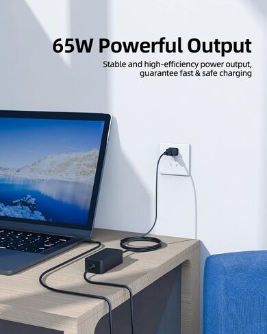 65W AC Adapter Fit for Dell Latitude 13 3000 3301 3310 3310 2-in-1 P114G P114G001 P118G001 P95G002 Laptop Charger Power Supply Cord in Saudi Arabia