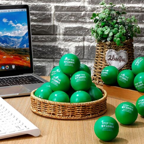 ShinyRelief 40 جهاز كمبيوتر شخصى الصحة العقلية الوعي الإجهاد كرات 2 بوصة تحفيزية رغوة الإجهاد الإغاثة كرات ملهمة الصحة العقلية الهدايا تشجيع الإصبع ممارسة الإجهاد الإغاثة اللعب لتخفيف القلق in Kuwait