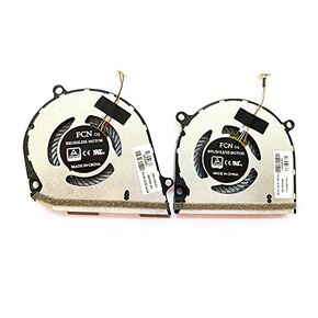 Fleshy Leaf New CPU+GPU Cooling Fan Compatible with HP Envy X360 15-DS 15-DR 15M-DS 15M-DS0011DX 15-DS0013NR 15-DS0003CA 15-DS0013CA TPN-W142 TPN-W143 Series L53542-001 L53541-001