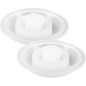 DECHOUS 2Pcs Water Cup Leak Stopper, Silicone Belly Bottle Stopper Replacement Lid Water Bottle Silicone Leak Stopper for Water Bottles Belly Bottle Accessory